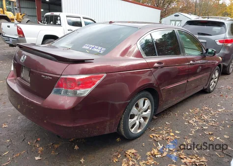 2008 Honda Accord 2.4 Ex-L из США, поврежденный, VIN JHMCP26898C067450